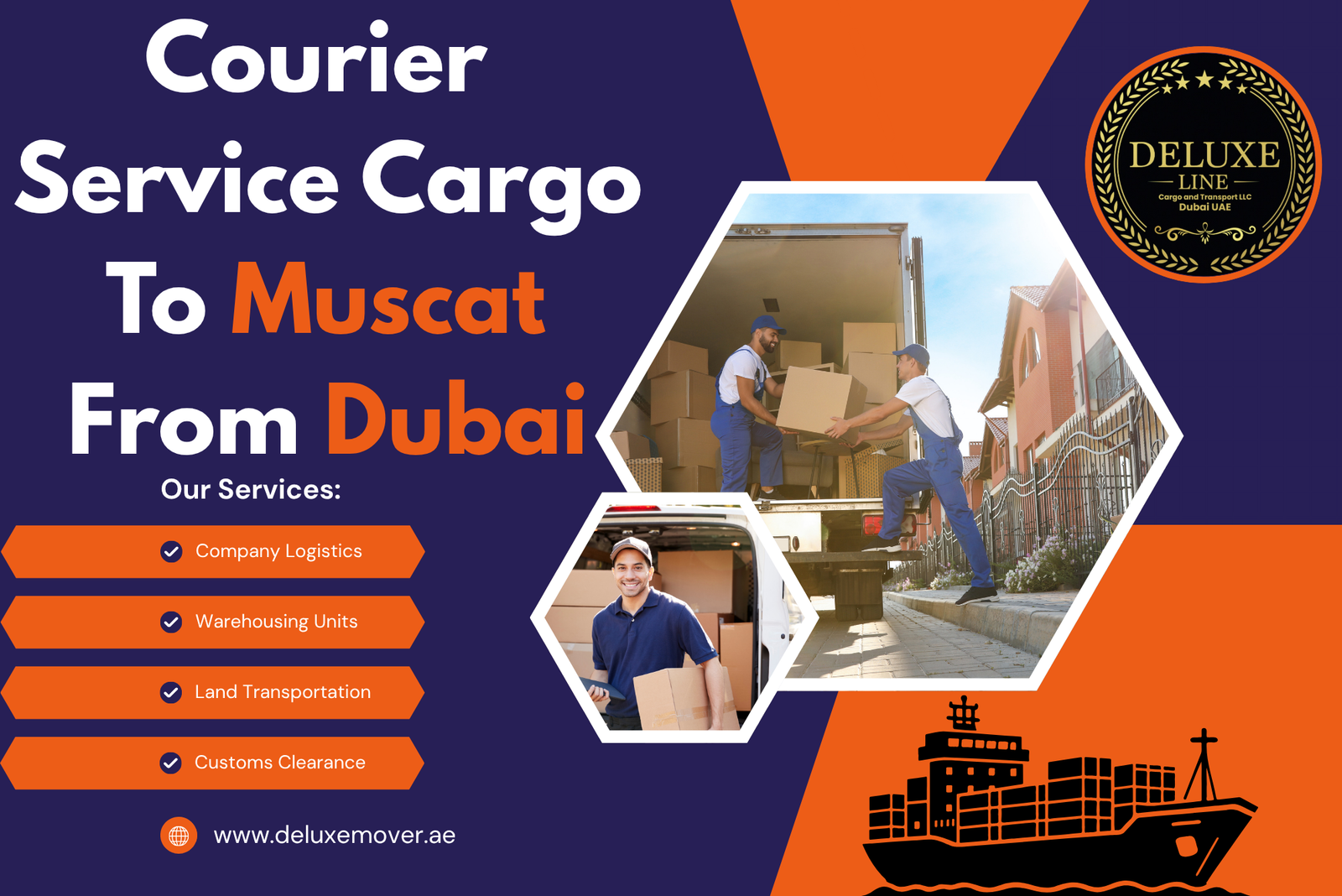 Cargo To Muscat From Dubai - deluxemover.com
