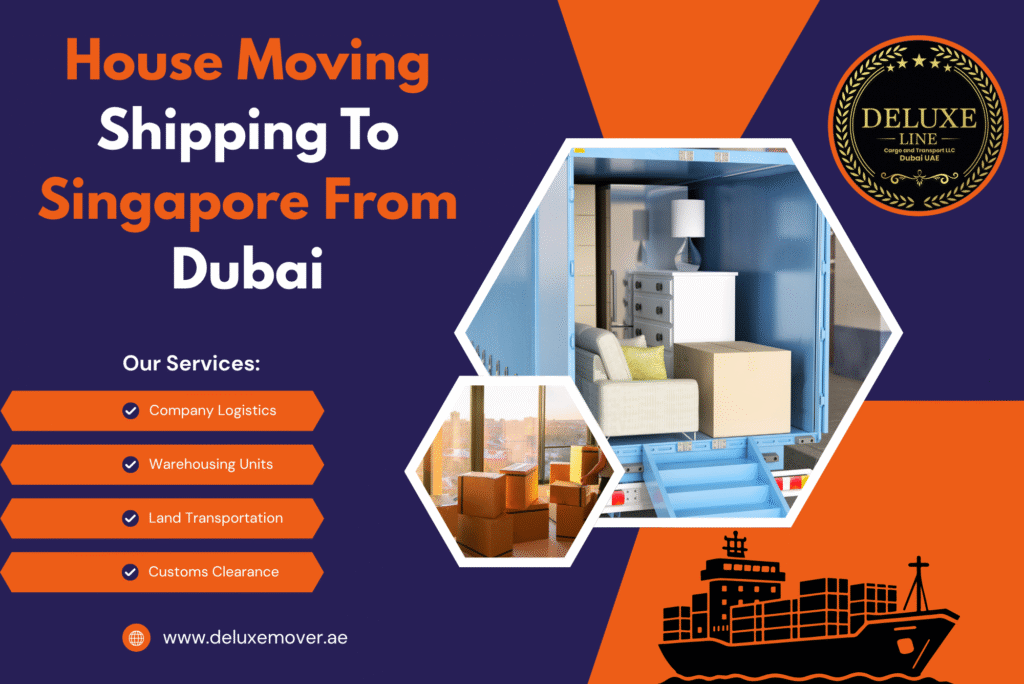 House Moving Shipping To Singapore From Dubai