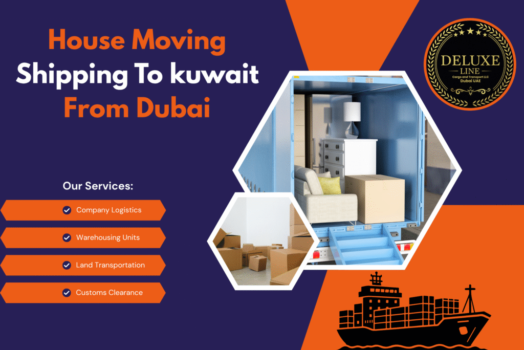 House Moving Shipping To kuwait From Dubai