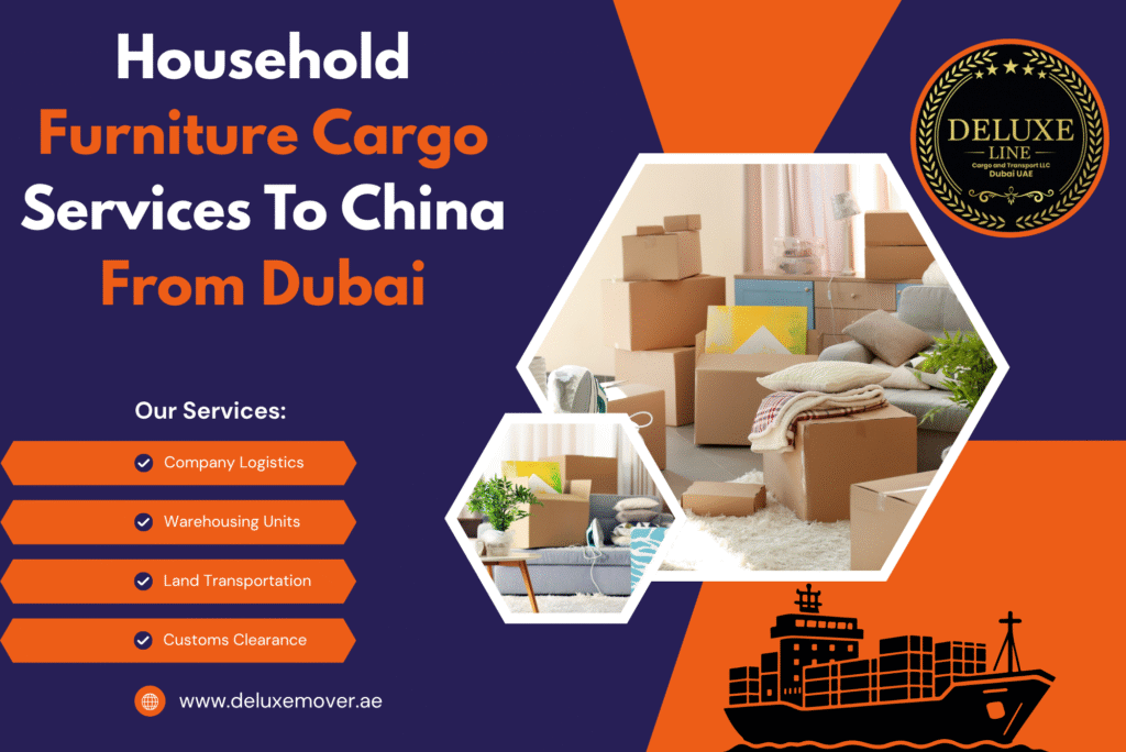 Household Furniture Cargo Services To China From Dubai