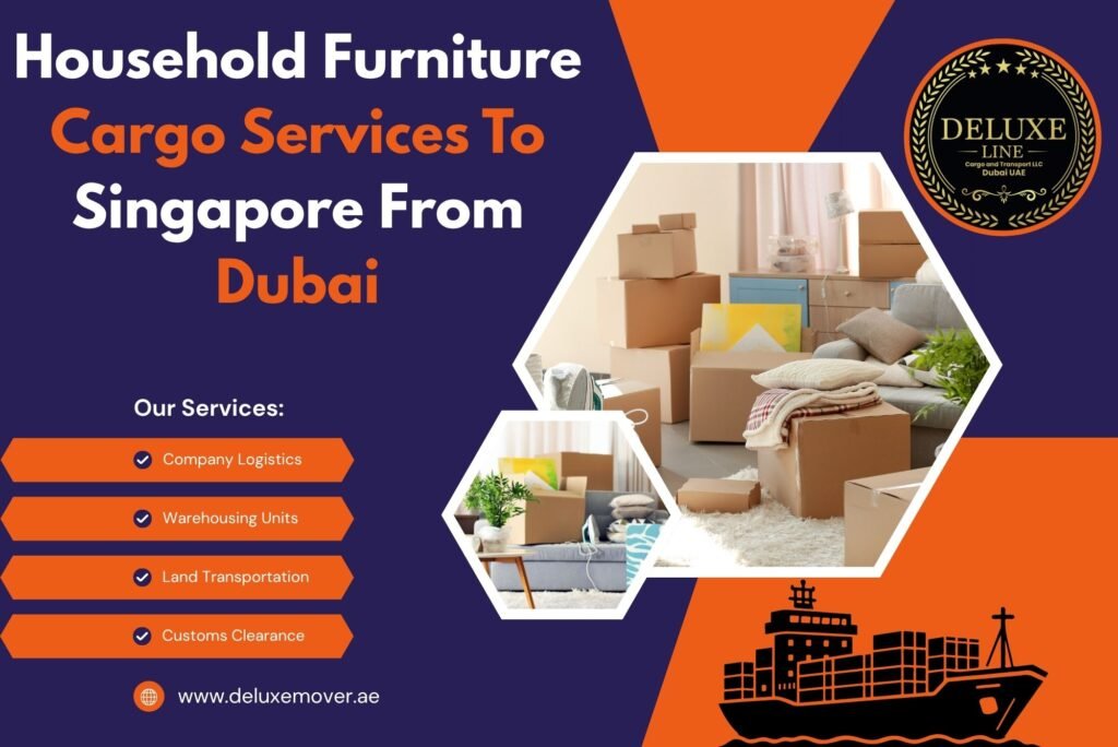 Household Furniture Cargo Services To Singapore From Dubai