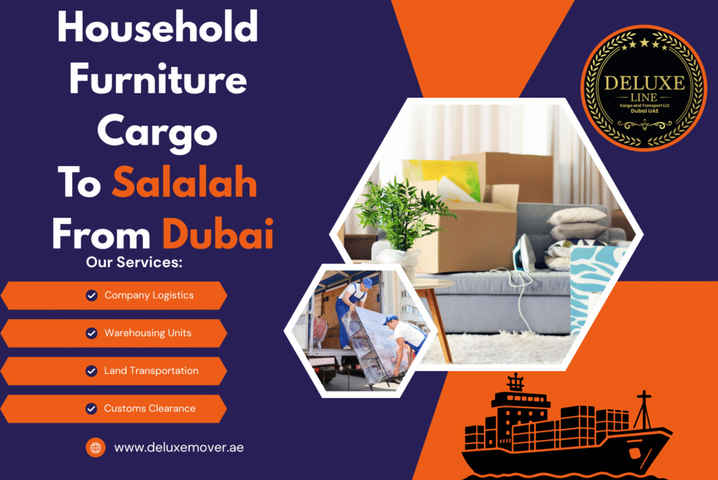 Household Furniture Cargo To Salalah From Dubai